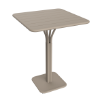 Fermob Luxembourg tuintafel hoog 80x80 cm Nutmeg