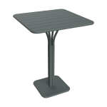 Fermob Luxembourg tuintafel hoog 80x80 cm Storm Grey