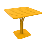 Fermob Luxembourg tuintafel kolom 80x80 cm Honey