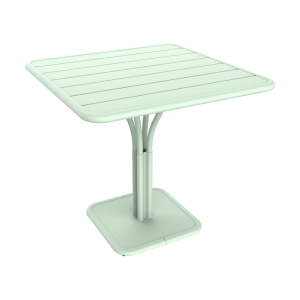 Fermob Luxembourg tuintafel kolom 80x80 cm Ice Mint