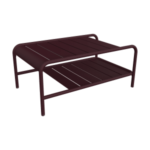 Fermob Luxembourg tuintafel laag 90x55 cm Black Cherry