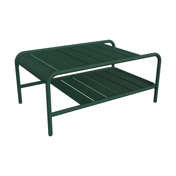 Fermob Luxembourg tuintafel laag 90x55 cm Cedar Green