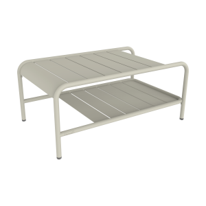 Fermob Luxembourg tuintafel laag 90x55 cm Clay Grey