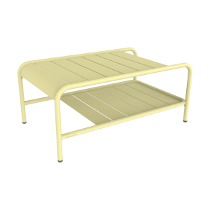Fermob Luxembourg tuintafel laag 90x55 cm Frosted Lemon