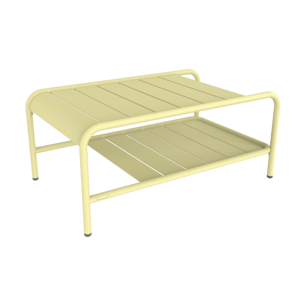 Fermob Luxembourg tuintafel laag 90x55 cm Frosted Lemon