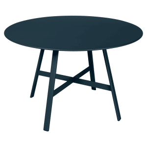 Fermob So'o tuintafel Ø 117 cm Acapulco blue