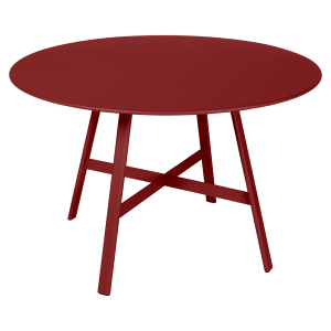 Fermob So'o tuintafel Ø 117 cm Chili