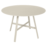 Fermob So'o tuintafel Ø 117 cm Clay grey