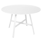 Fermob So'o tuintafel Ø 117 cm Cotton White