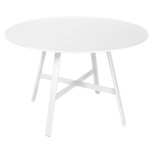 Fermob So'o tuintafel Ø 117 cm Cotton White