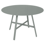 Fermob So'o tuintafel Ø 117 cm Lapilli grey