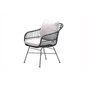 Garden Impressions Margriet tuinstoel - Zwart|Zand