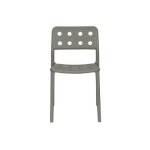 Giga Meubel - Tuinstoel Grijs - 53x46x80cm - Serra - Set van 4