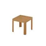 Grosfillex Miami Bijzet Tuintafel Kunststof Pp 40x40cm Camel