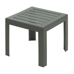 Grosfillex Miami Bijzet Tuintafel Kunststof Pp 40x40cm Forest Green