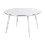 Hartman Sophie Studio HPL tuintafel Ø 128 cm wit