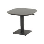 Hartman Tubb tuintafel Ø70 cm zwart