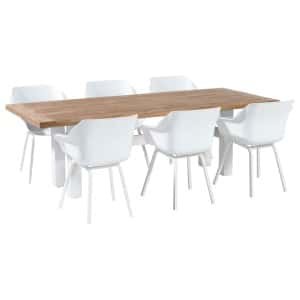 Hartman tuinset - Heron tuintafel 240 cm. wit + Sophie Element wit