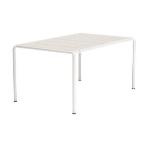 Houe Avanti tuintafel 153x98 cm Muted White Aluminium