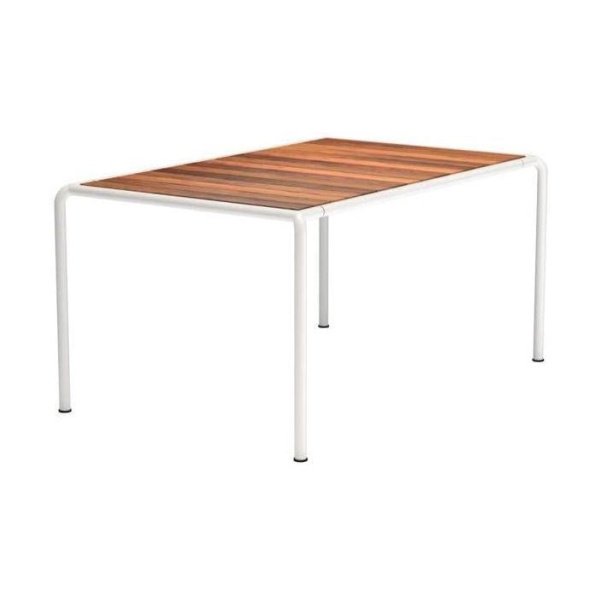 Houe Avanti tuintafel 153x98 cm Muted White Essenhout
