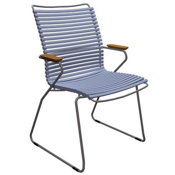 Houe Click Tall tuinstoel Pigeon Blue