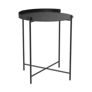Houe Edge bijzettafel Ø46,5 cm Black