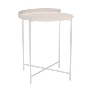 Houe Edge bijzettafel Ø46,5 cm Muted White