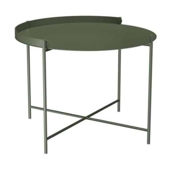 Houe Edge bijzettafel Ø62 cm Olive Green
