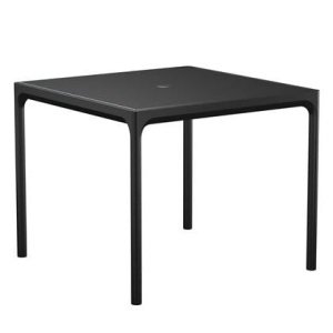 Houe Four tuintafel 90x90 Black