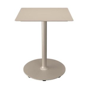 Houe Pico tuintafel 60x60 cm Beige rond onderstel