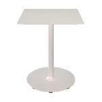 Houe Pico tuintafel 60x60 cm Muted White rond onderstel