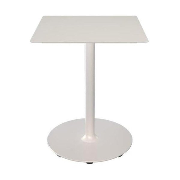 Houe Pico tuintafel 60x60 cm Muted White rond onderstel