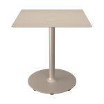 Houe Pico tuintafel 70x70 cm Beige rond onderstel