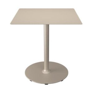 Houe Pico tuintafel 70x70 cm Beige rond onderstel
