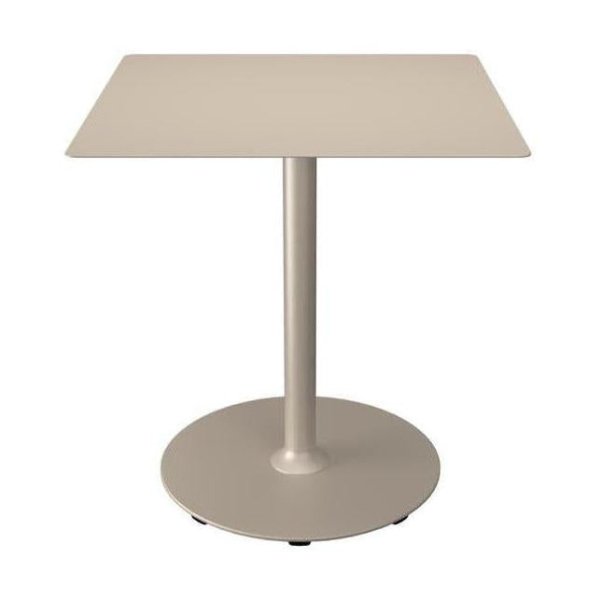 Houe Pico tuintafel 70x70 cm Beige rond onderstel