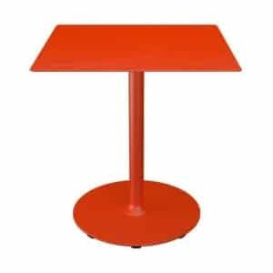 Houe Pico tuintafel 70x70 cm Cayenne rond onderstel