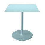 Houe Pico tuintafel 70x70 cm Ice Blue rond onderstel
