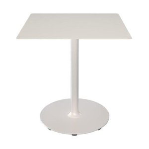Houe Pico tuintafel 70x70 cm Muted White rond onderstel