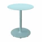 Houe Pico tuintafel Ø64 cm Ice Blue rond onderstel
