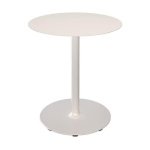 Houe Pico tuintafel Ø64 cm Muted White rond onderstel