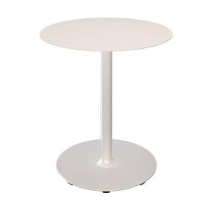 Houe Pico tuintafel Ø64 cm Muted White rond onderstel
