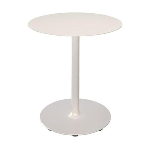 Houe Pico tuintafel Ø64 cm Muted White rond onderstel