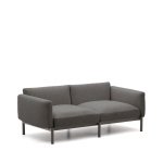 Kave Home 2-zits Bank Sorells - Grijs