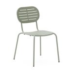 Kave Home Brai tuinstoel turqouise gegalvaniseerd