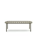 Kave Home Joncols salon tuintafel 110x62 cm groen