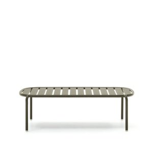 Kave Home Joncols salon tuintafel 110x62 cm groen