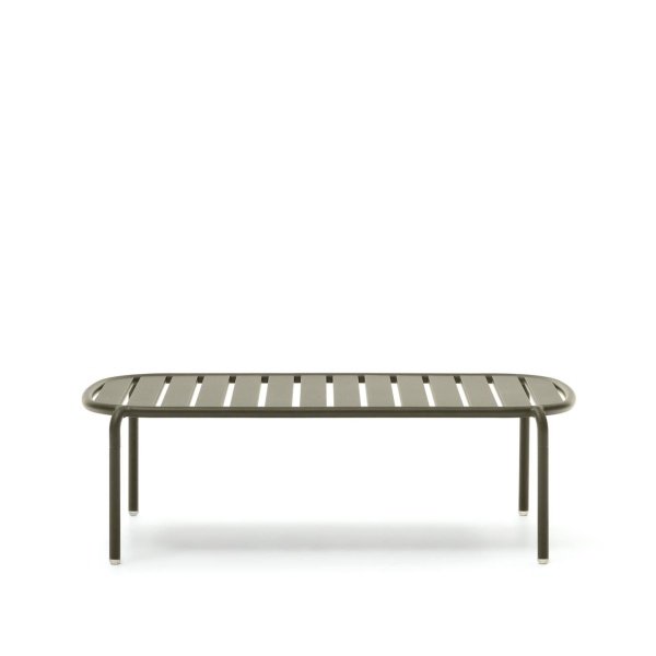 Kave Home Joncols salon tuintafel 110x62 cm groen