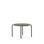 Kave Home Joncols tuintafel ⌀60 cm groen