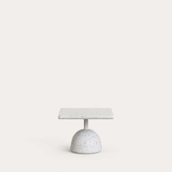 Kave Home Loungetafel 'Saura' Terrazzo, 48 x 48cm