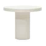 Kave Home Ronde Bistrotafel 'Aiguablava' 90cm, kleur Wit